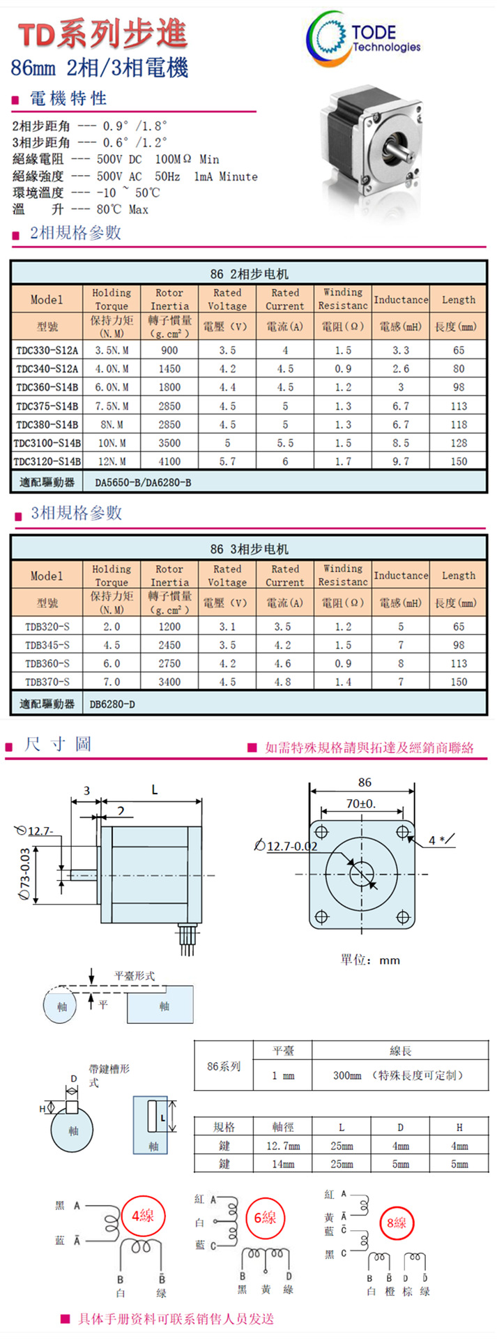 步進(jìn)電機(jī)86系列2相